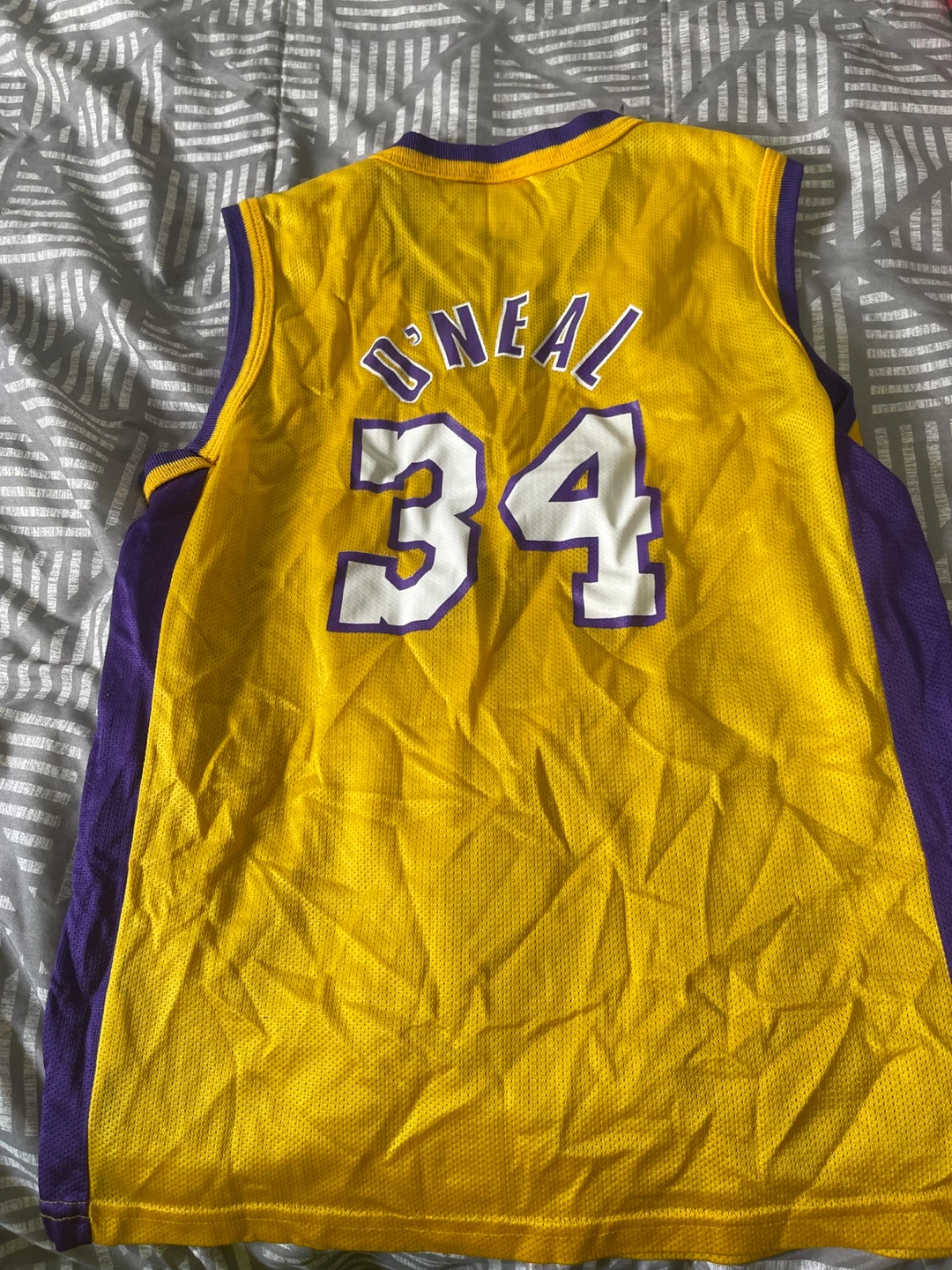 Champion Los Angeles Lakers Shaquille O'Neal #34 Jersey - photo 2