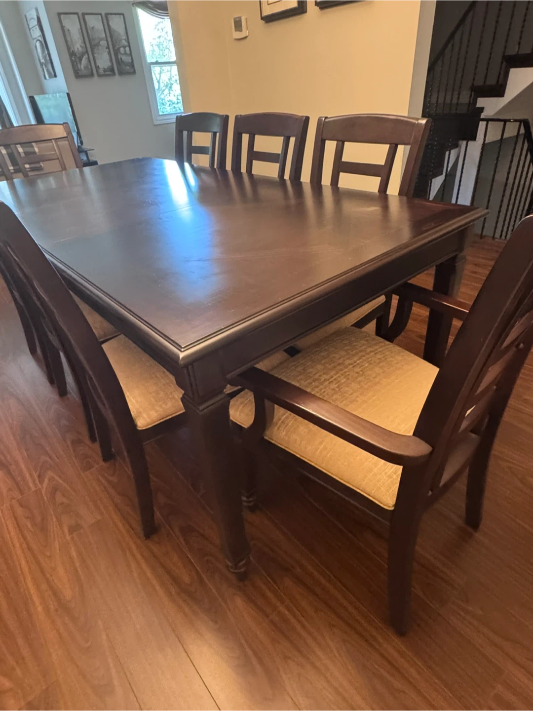 Expandable Dining Table with 8 chairs - photo 3