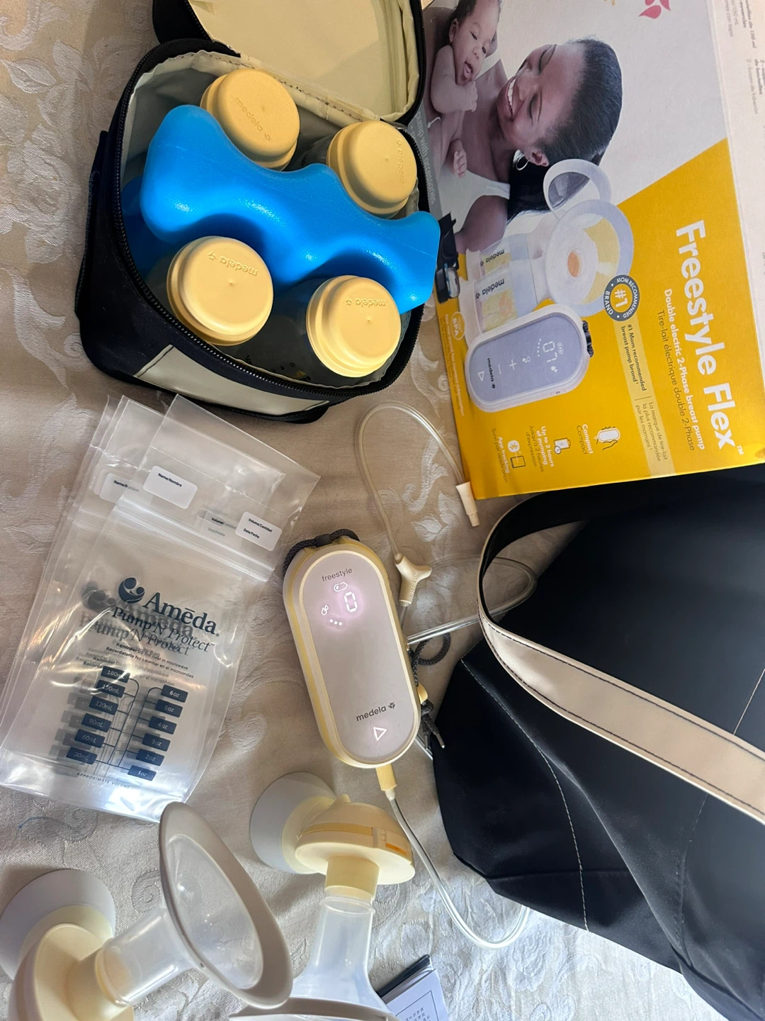 Medela Freestyle Flex Double Electric Breast Pump with Bag