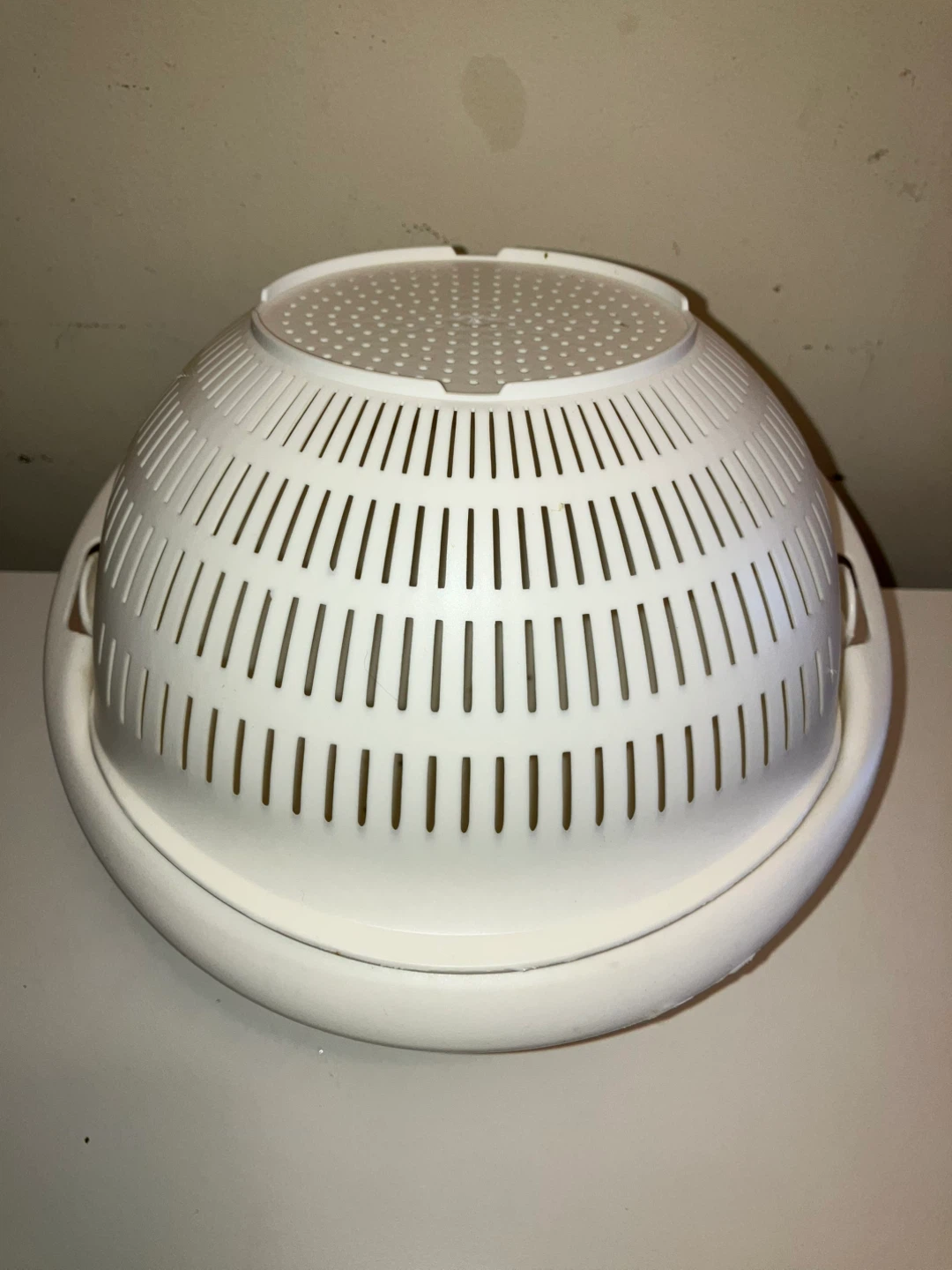 White Plastic Colander Set-7” Diameter - photo 2
