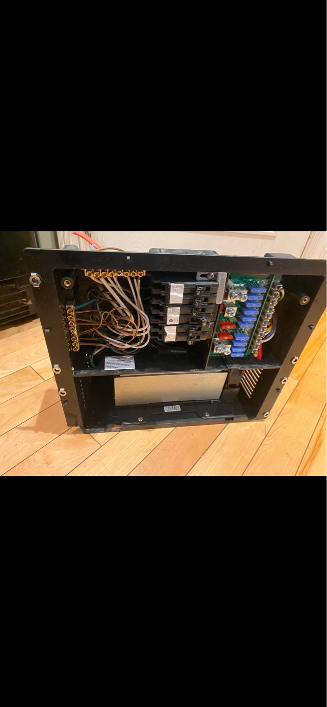 RV Power Converter Breaker Panel