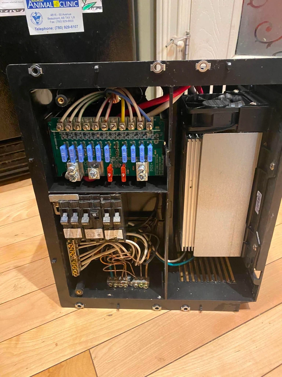 RV Power Converter Breaker Panel - photo 2