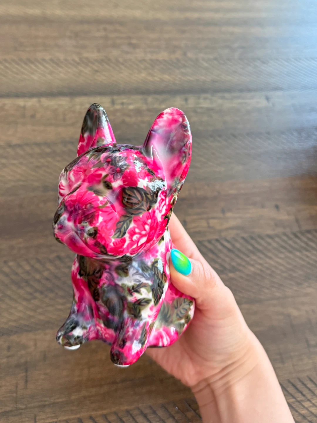 KARE DESIGN Adorable French Bulldog Ceramic Piggy Bank