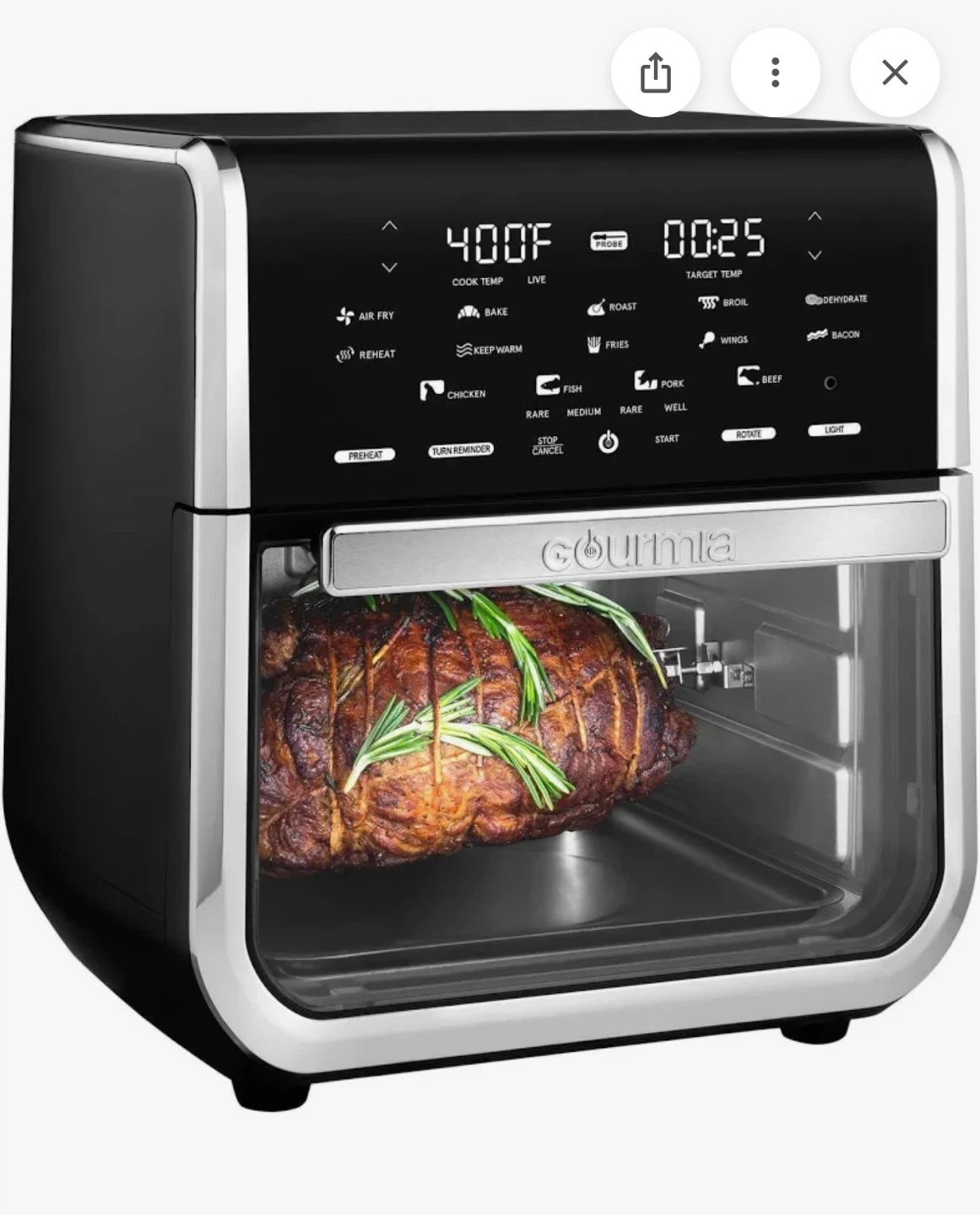 Gourmia Air Fryer Oven - photo 5