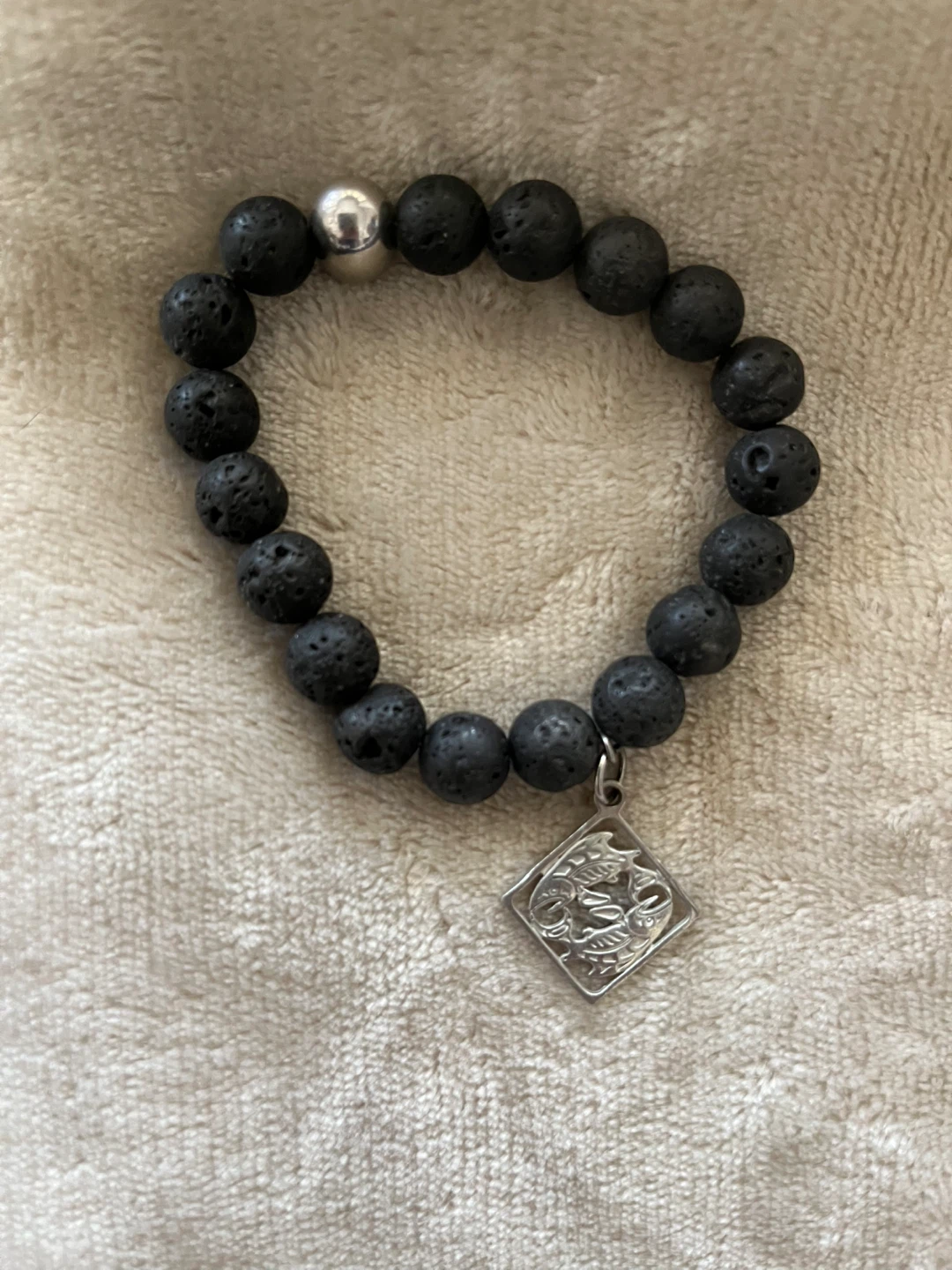 Lava stone bracelet