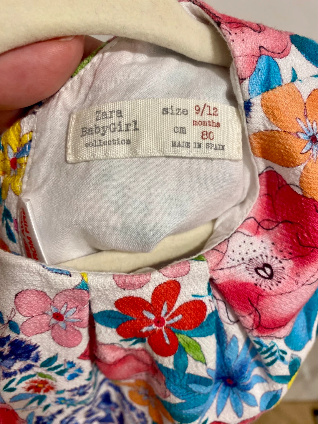 Zara Baby Girl Dress 9-12 Months - photo 3