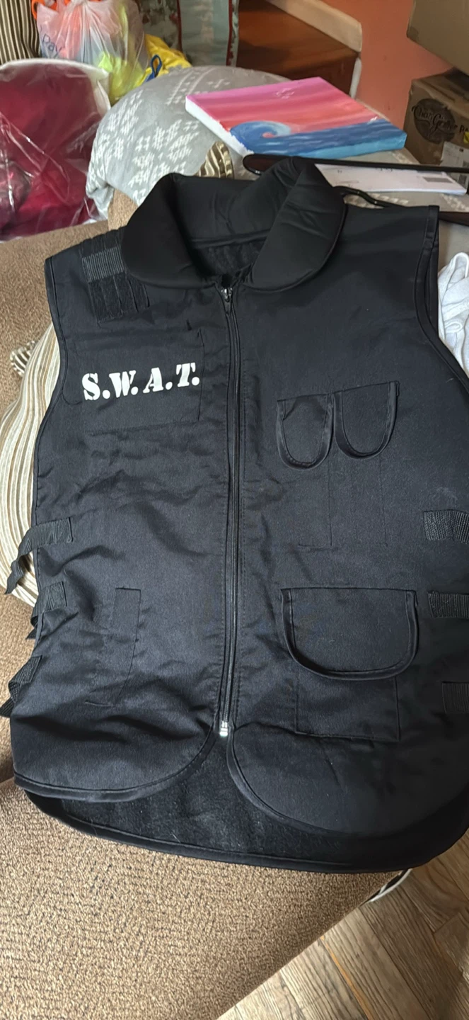 Black S.W.A.T. Tactical Vest