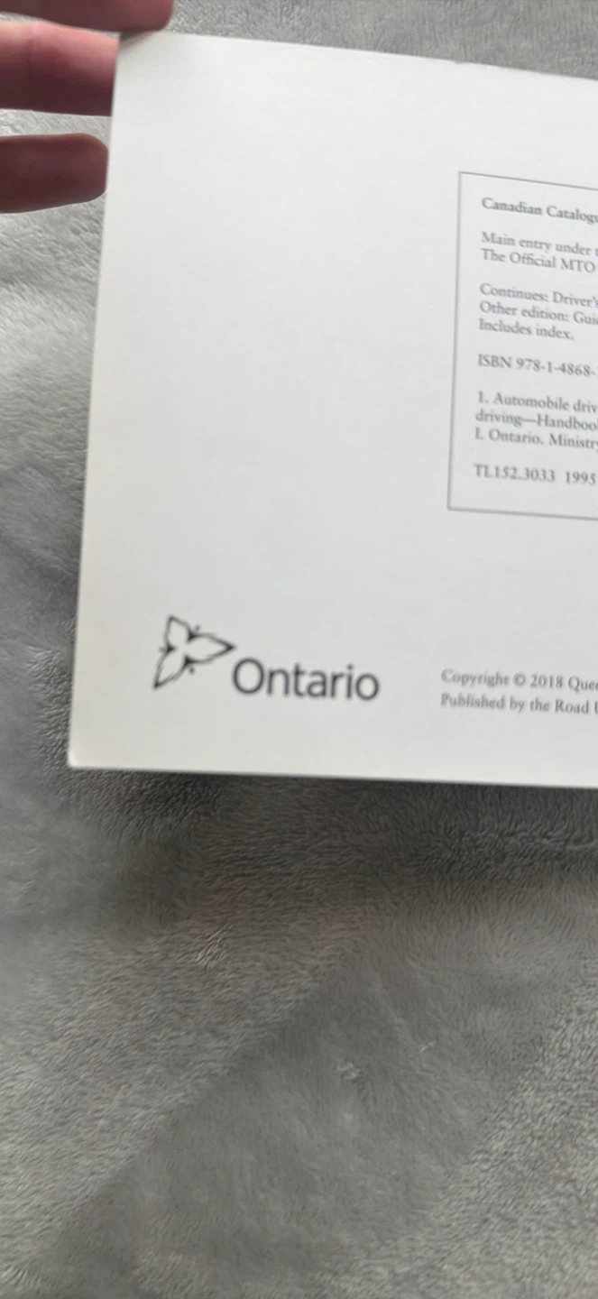 Official MTO Driver's Handbook - photo 3