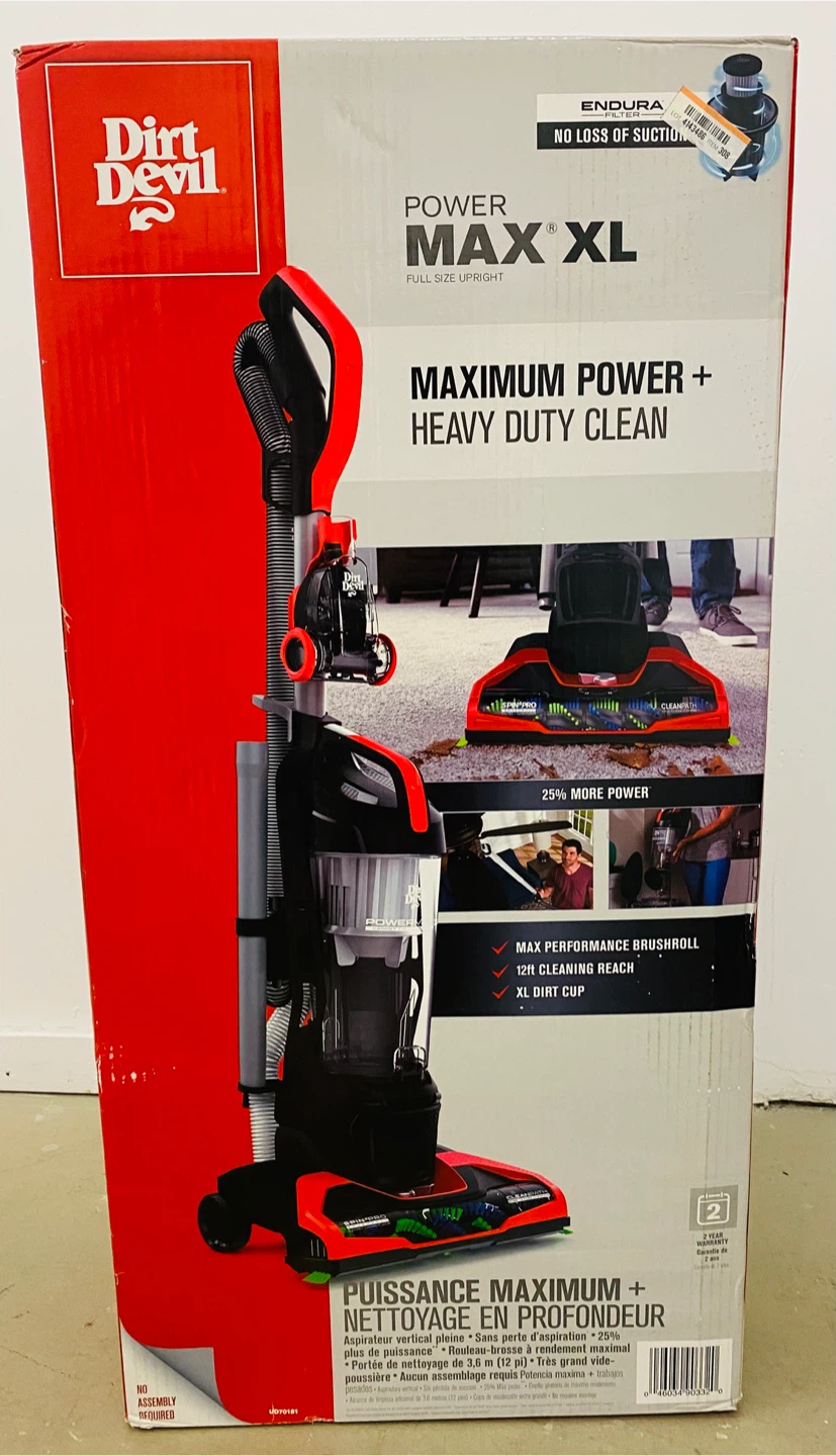 Dirt Devil Power Max XL Full-Size Vacuum Cleaner - Brand New