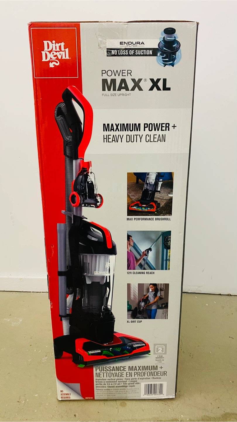 Dirt Devil Power Max XL Full-Size Vacuum Cleaner - Brand New - photo 3
