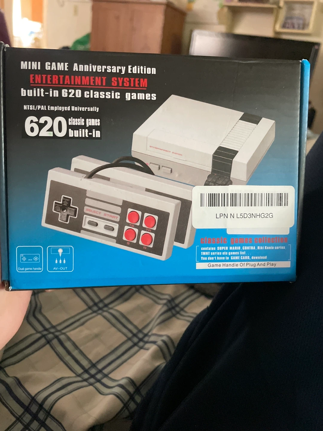 Mini Game Anniversary Edition gaming System - 620 Classic Games