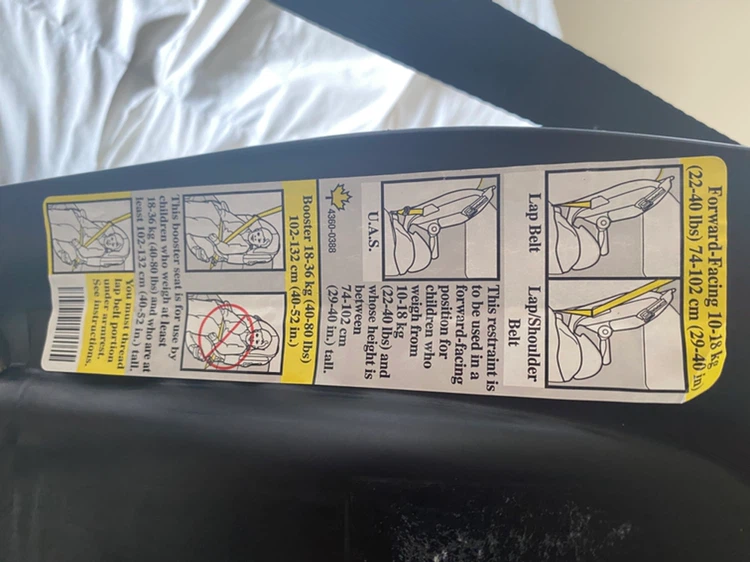 Eddie Bauer Booster Car Seat - photo 3