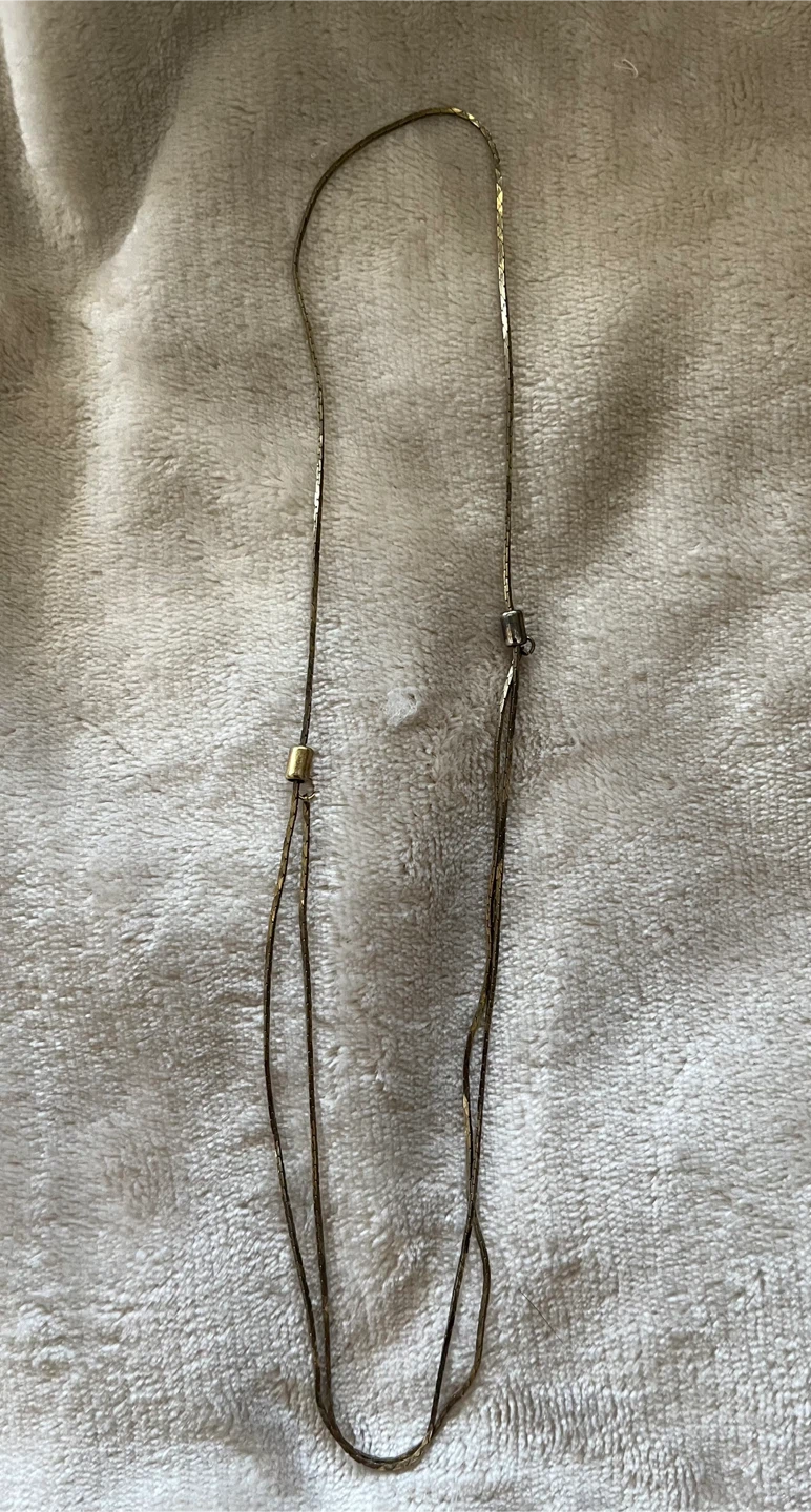 Slider necklace