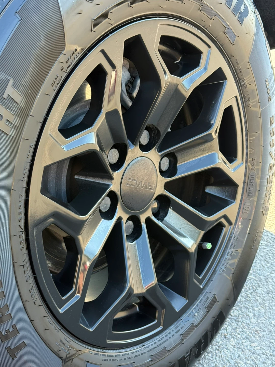 Set of 4 Satin Black truck rims - photo 4