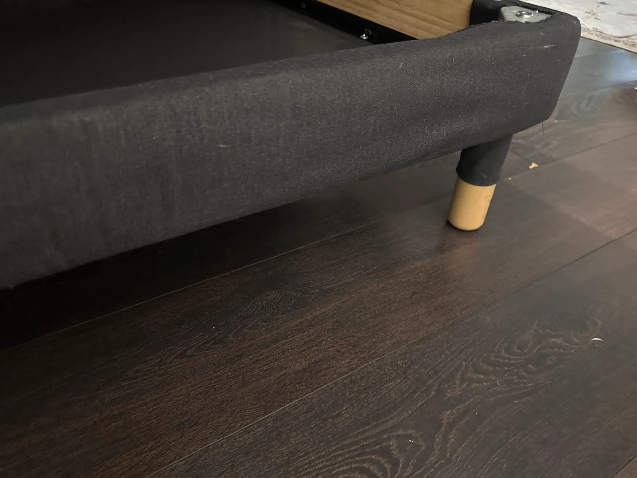 Grey Sofa Bed with Storage - photo 3