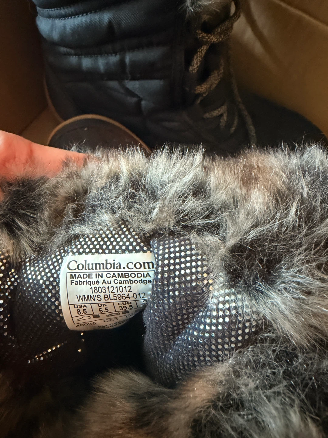 Columbia winter boots size 8.5 - photo 2