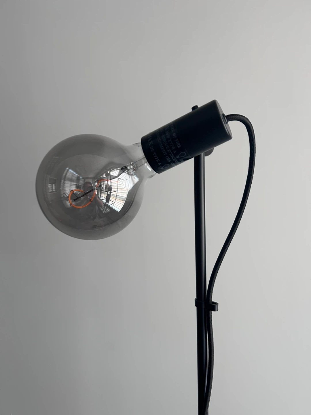IKEA HÄRSLINGA Floor Lamp, Black - photo 2