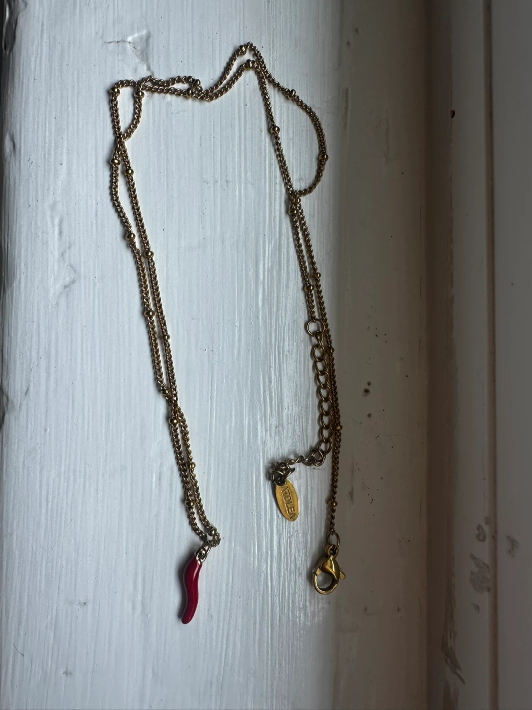 Chili necklace - non tarnish - photo 4