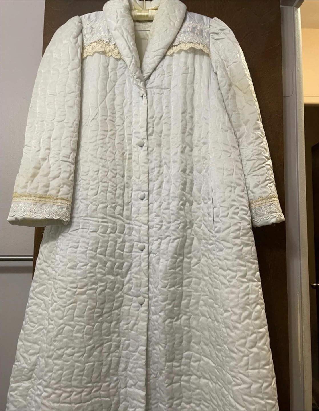 Christian Dior Quilted Robe Vintage