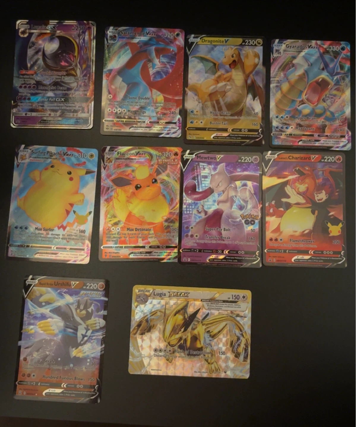Pokémon TCG Cards - Various V and VMAX
