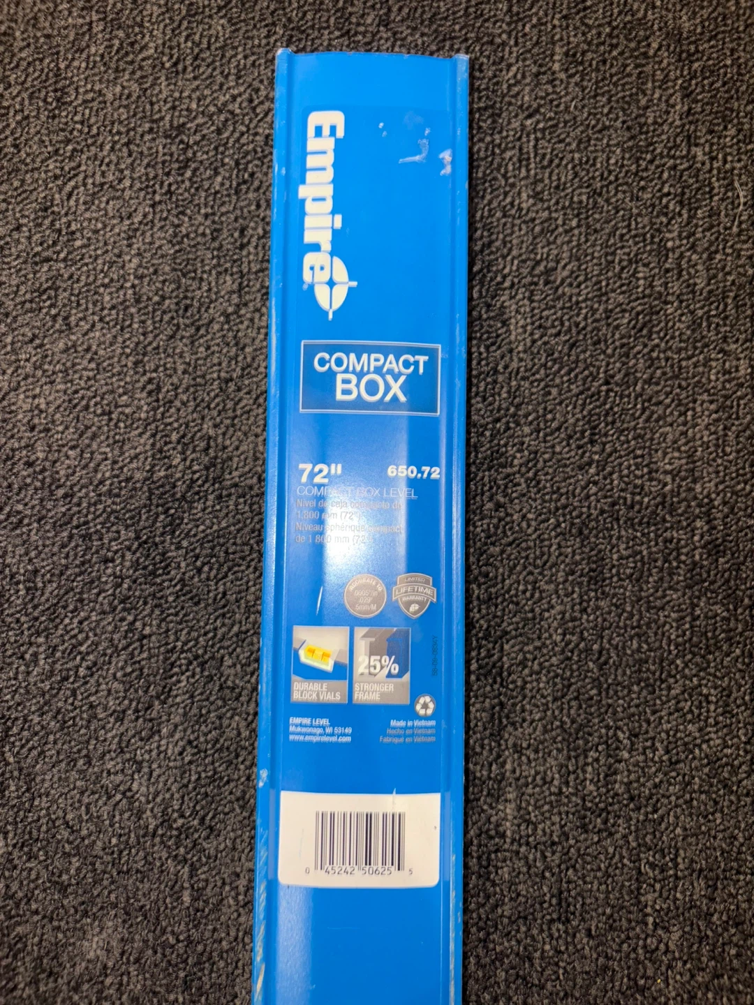 Empire 72" Compact Box Level