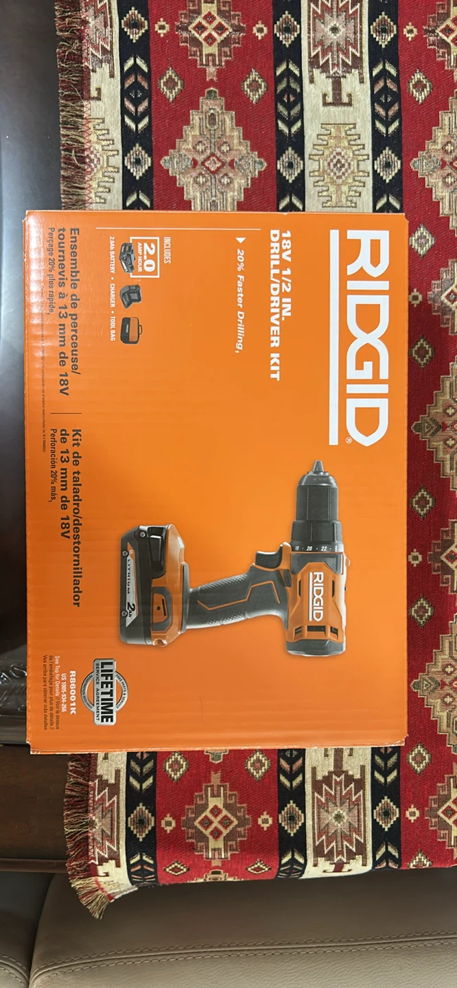 RIDGID R86001K 1/2” Drill Kit
