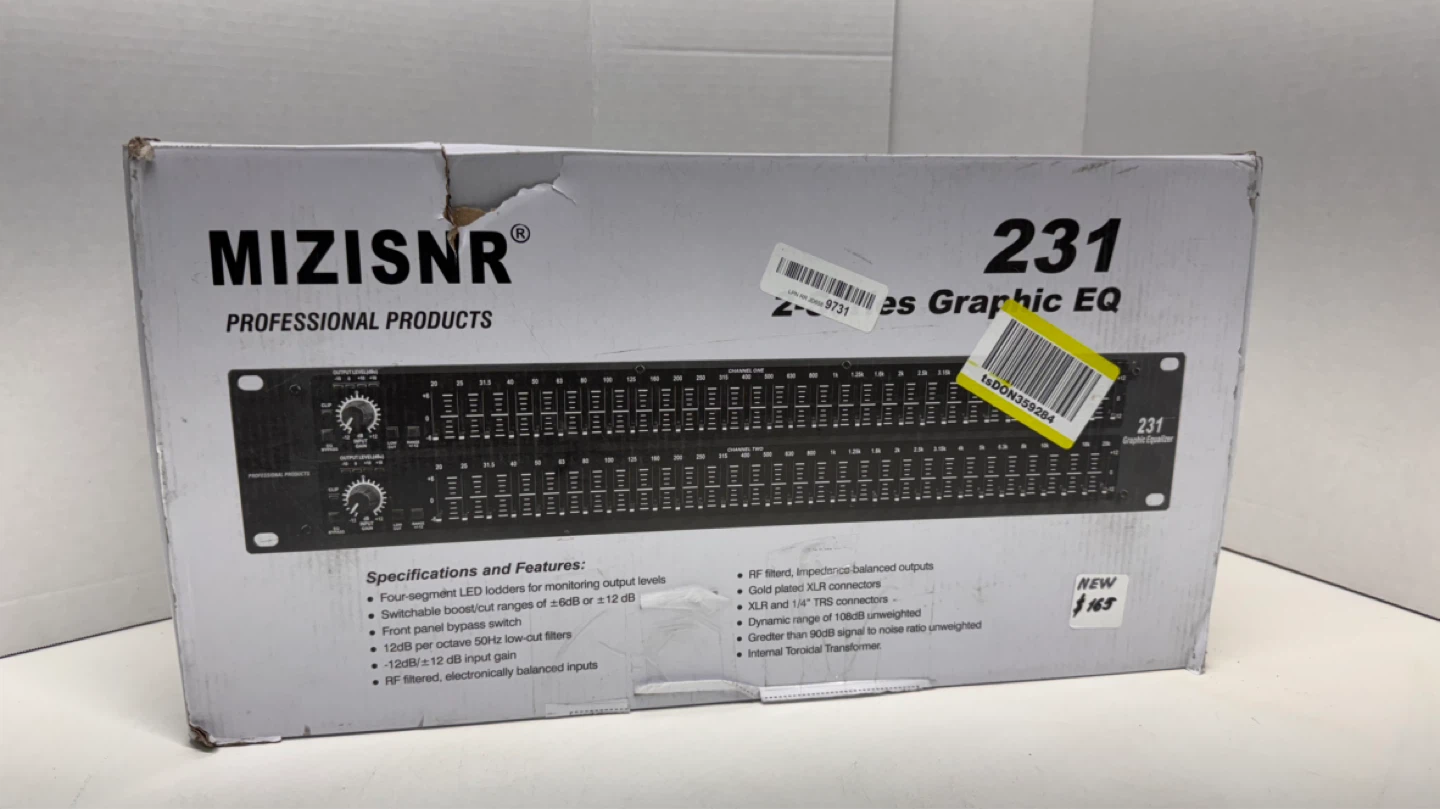 MIZISNR 231 2-Series Graphic EQ - photo 3