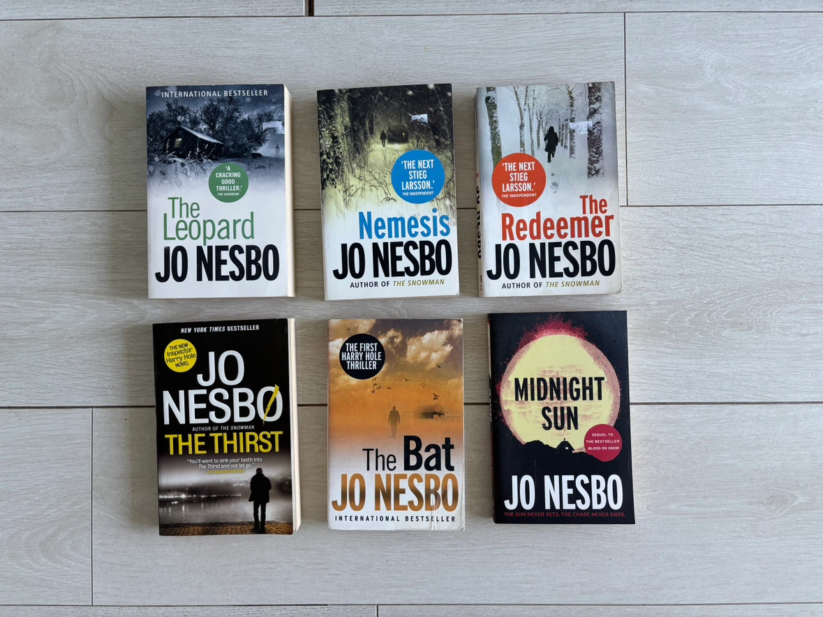 Jo Nesbo 6 Books for 30$