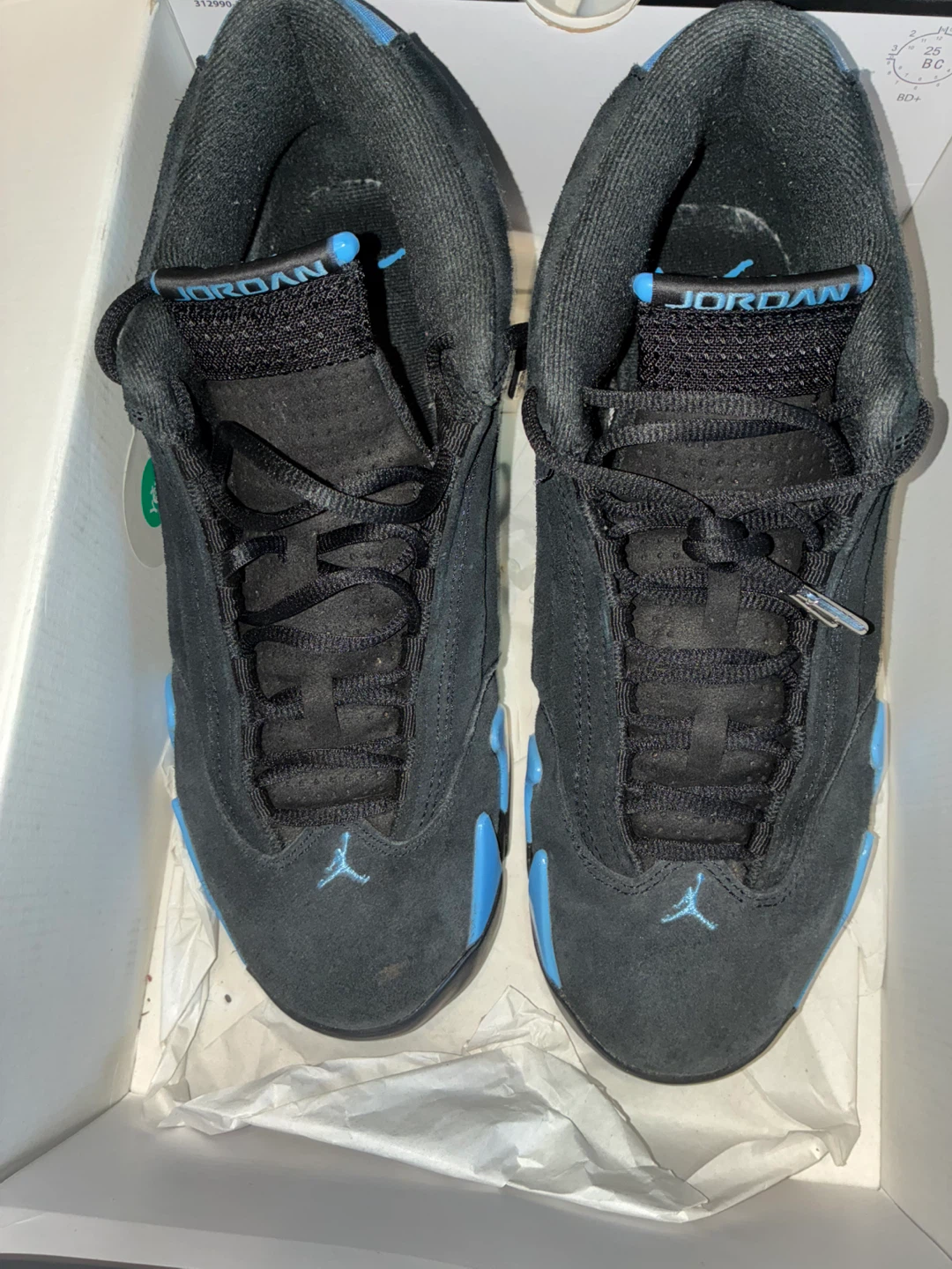 Jordan 14 UNC Size 10.5 Og All