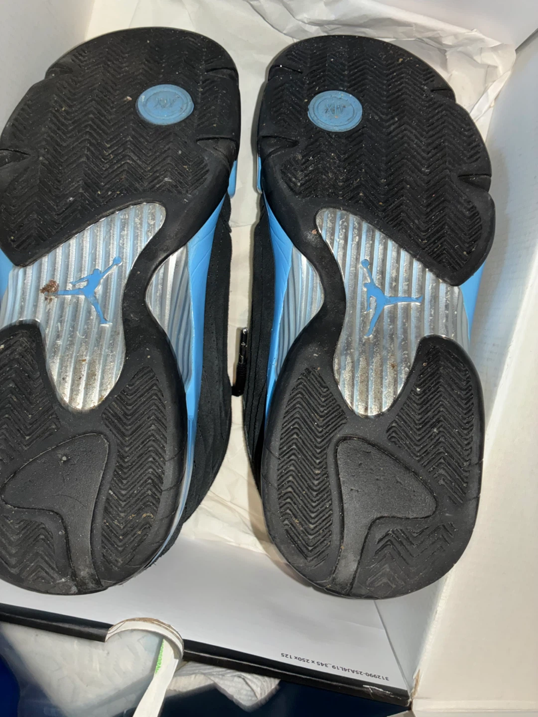 Jordan 14 UNC Size 10.5 Og All - photo 3