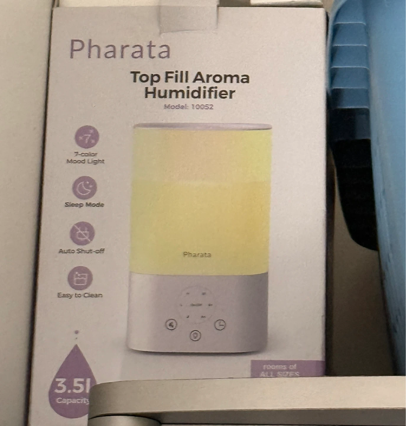 Pharata Top Fill Aroma Humidifier Model 10052