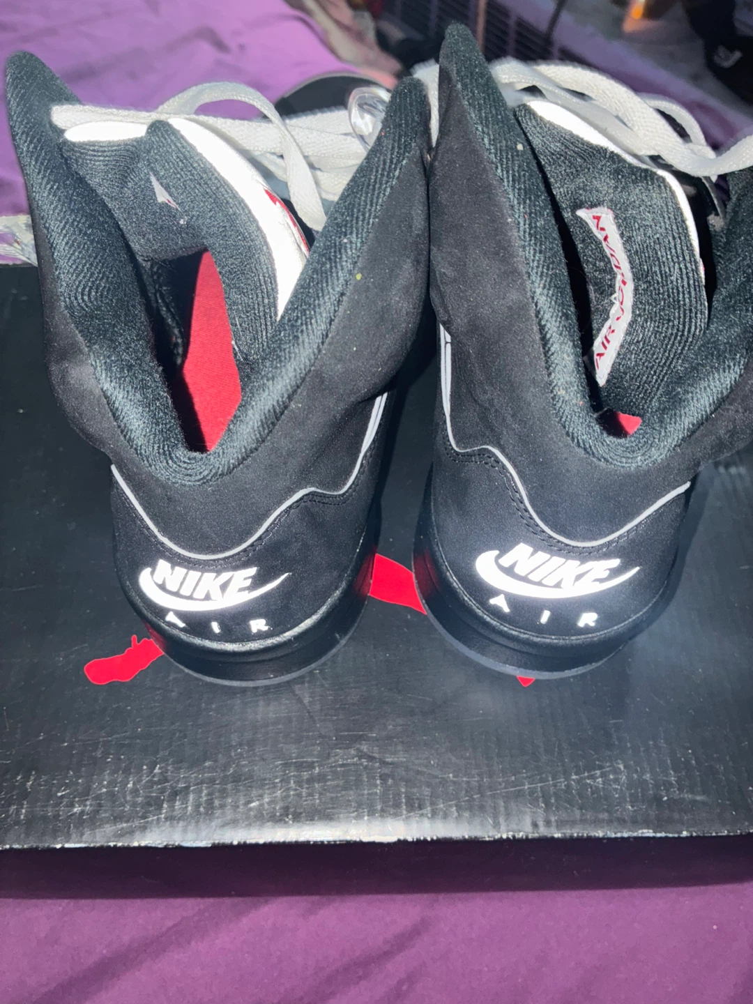 Jordan 5 Black Metallic Reimagined Size 11 Og All - photo 3