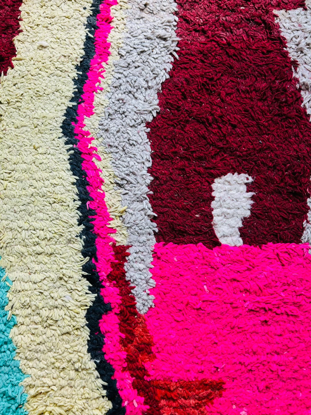 Handmade Moroccan Berber Rug 6x8 feet - photo 2