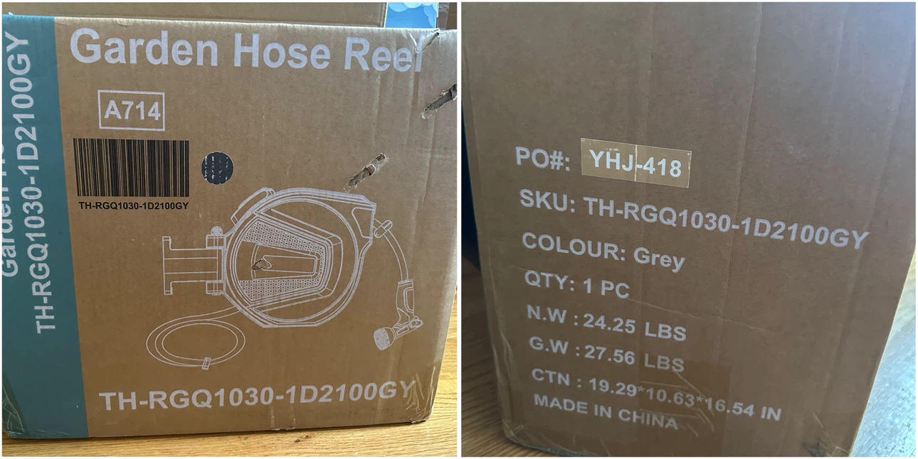 🔥 NEW Automatic Retractable Garden Hose Reel (1/2” x 100 ft) - photo 2