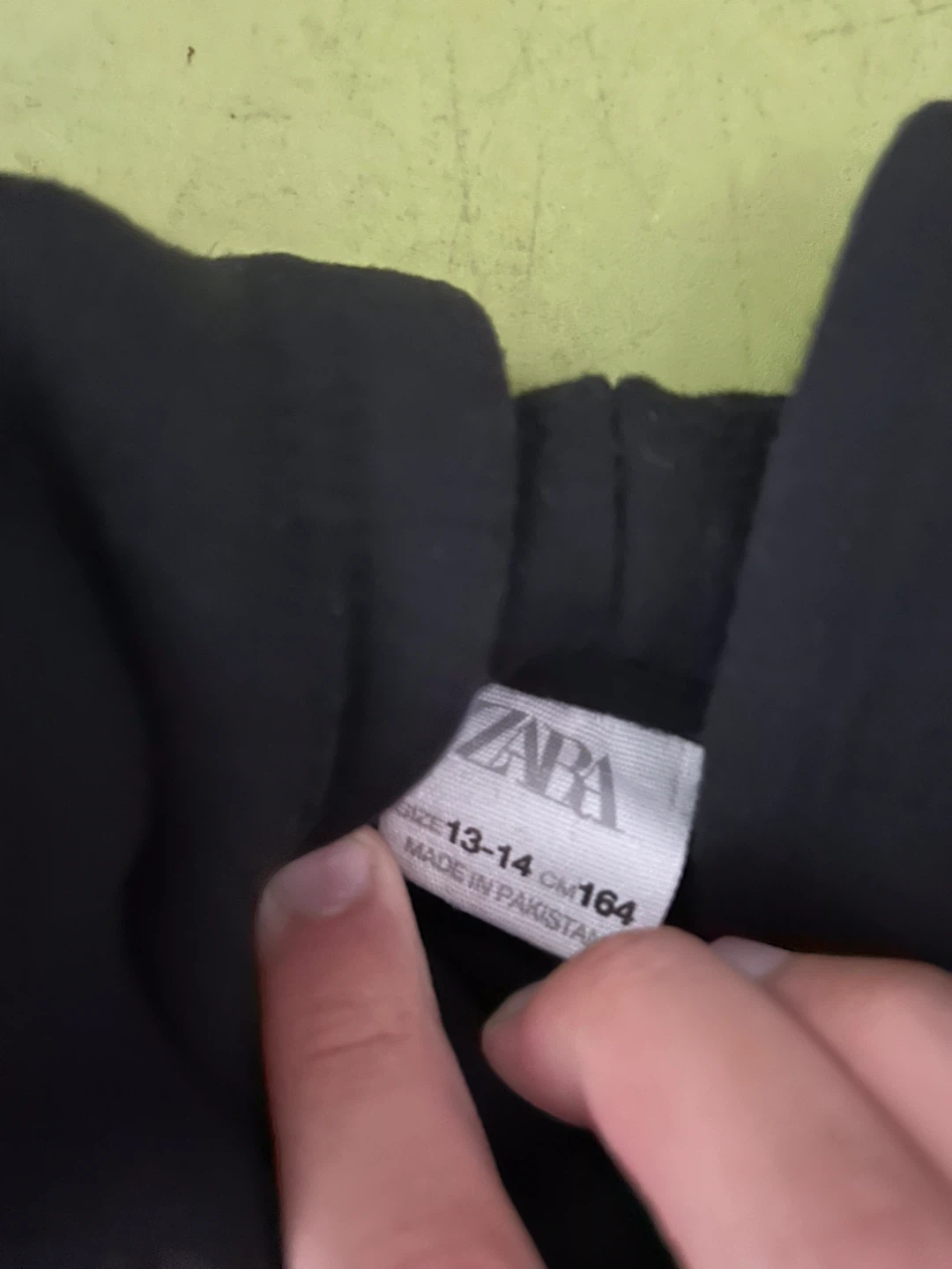 Zara Black Minecraft Hoodie Size 13-14 - photo 2
