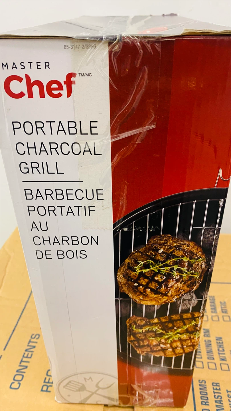 Master Chef Portable Charcoal Grill - photo 2