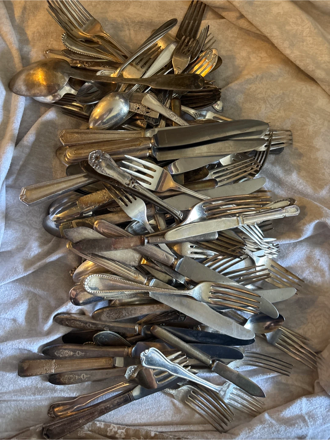 Assorted Vintage Cutlery Set