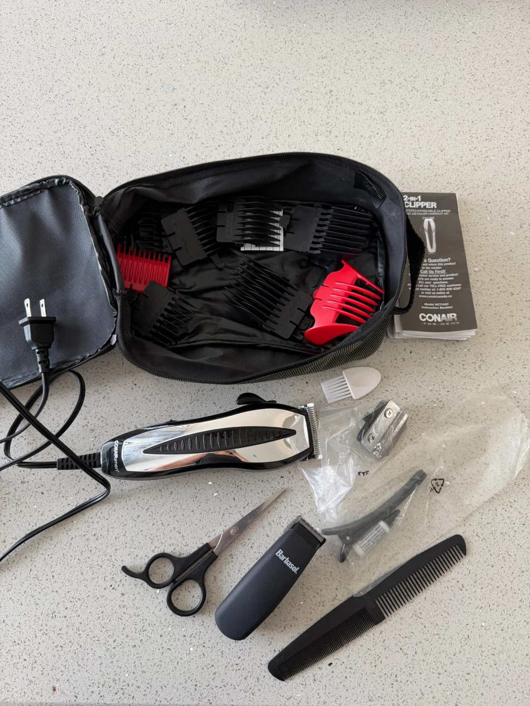 Conair 2-in-1 Clipper kit (Model HCT42C) - photo 2
