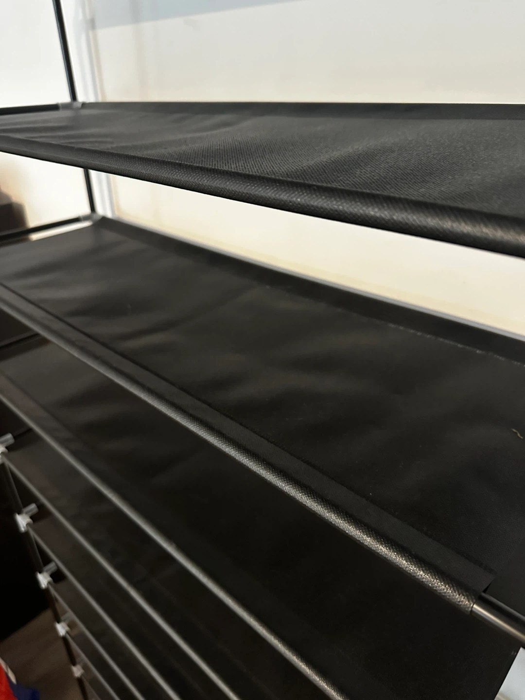Black 10-Tier Shoe Rack Organizer - photo 2