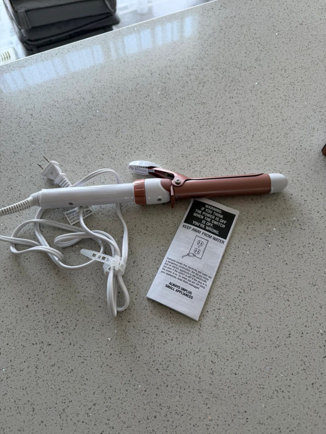 Conair Double Ceramic 1” Curling Iron with Turbo Heat - photo 2