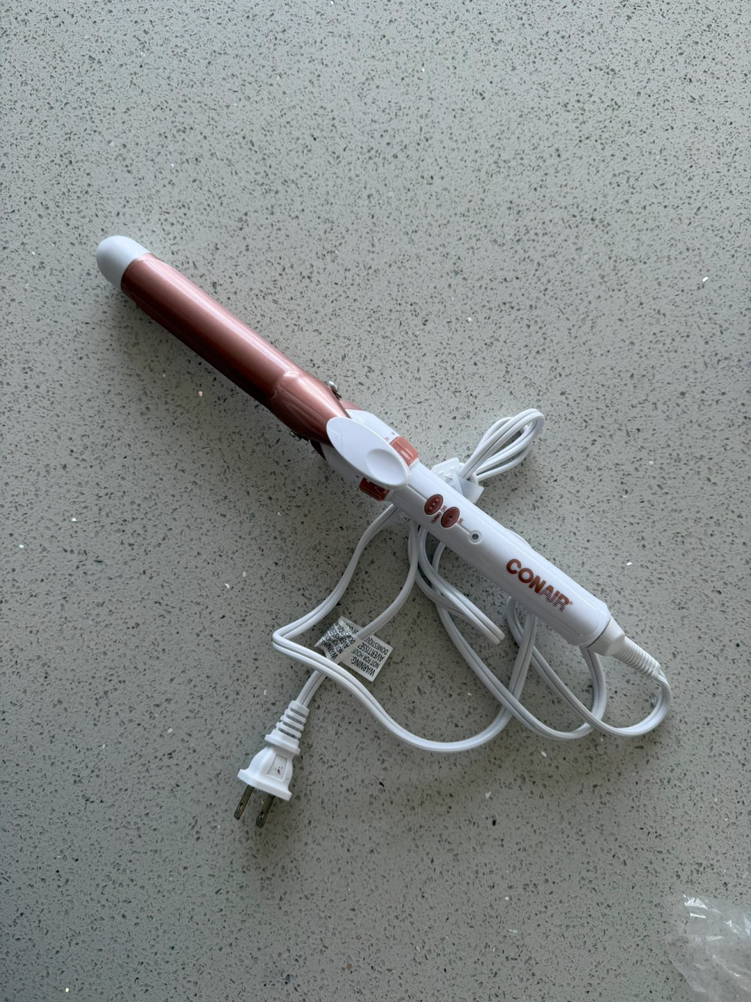 Conair Double Ceramic 1” Curling Iron with Turbo Heat - photo 3