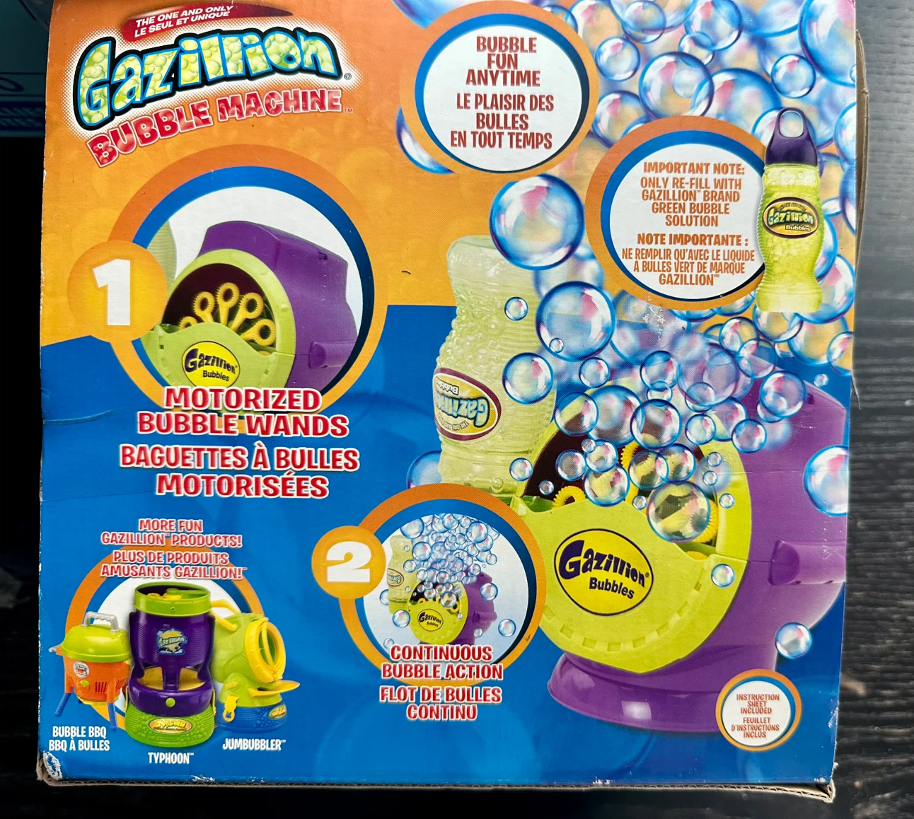 Gazillion Bubbles Bubble Machine-BNIP - photo 2