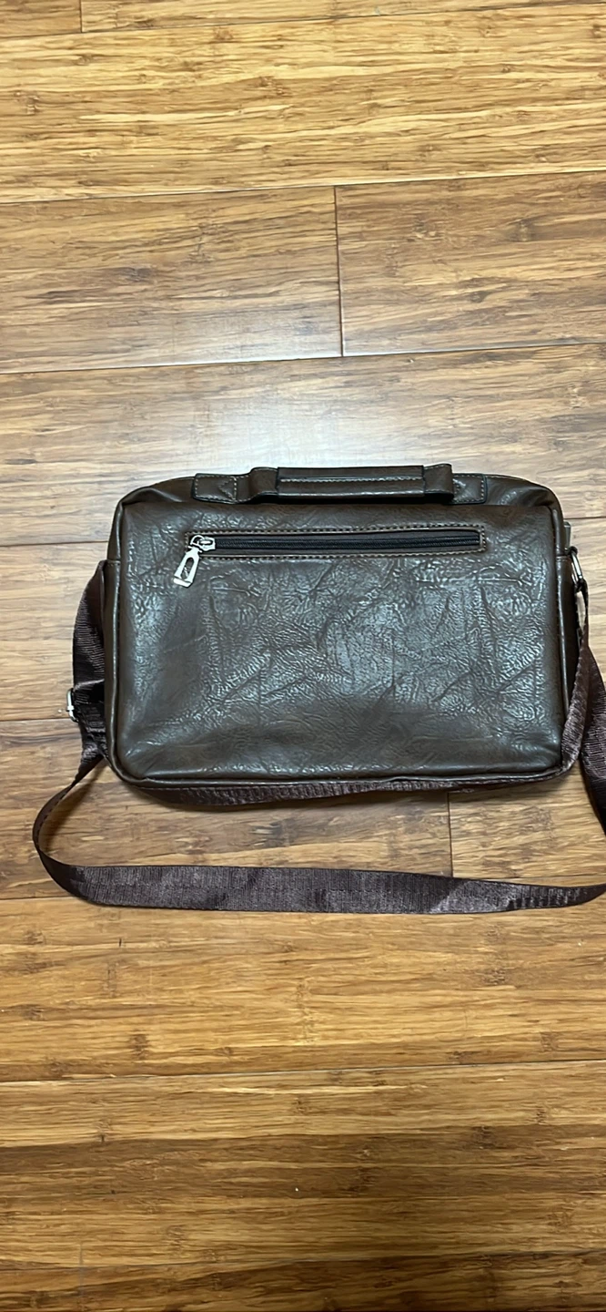 WEIXIER Brown Faux Leather Crossbody Bag - photo 2