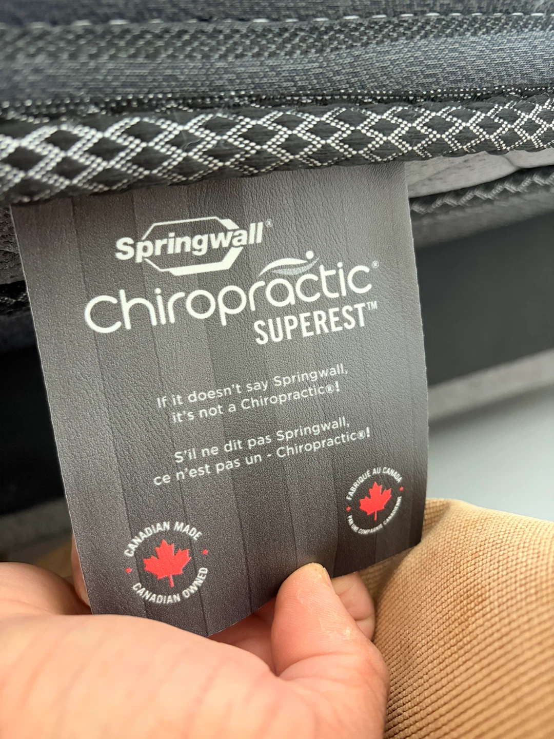 Springwall Chiropractic Superest Mattress Full size - photo 5