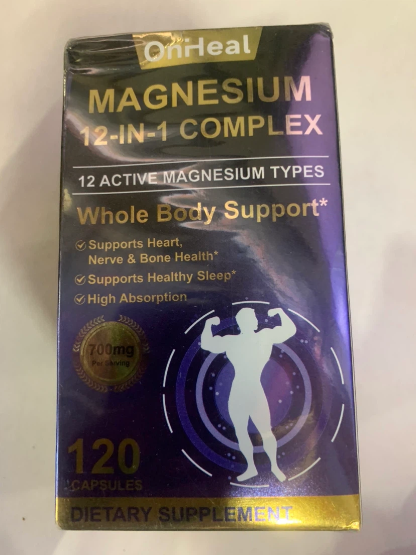 OnHeal Magnesium 12-in-1 Complex Capsules (120 Count) - photo 3