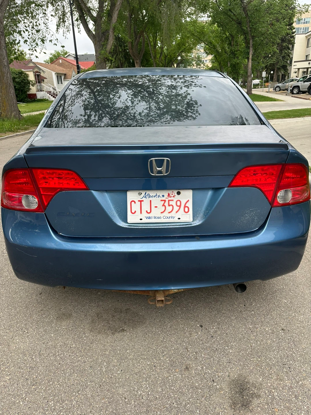 Blue Honda Civic Sedan - photo 4