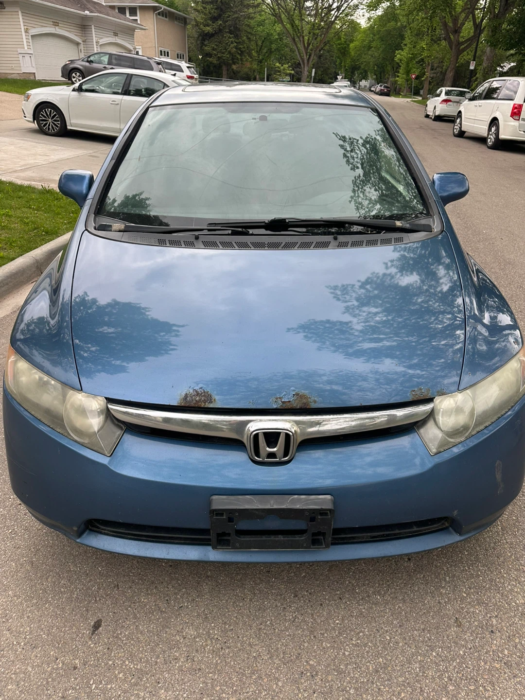 Blue Honda Civic Sedan - photo 5