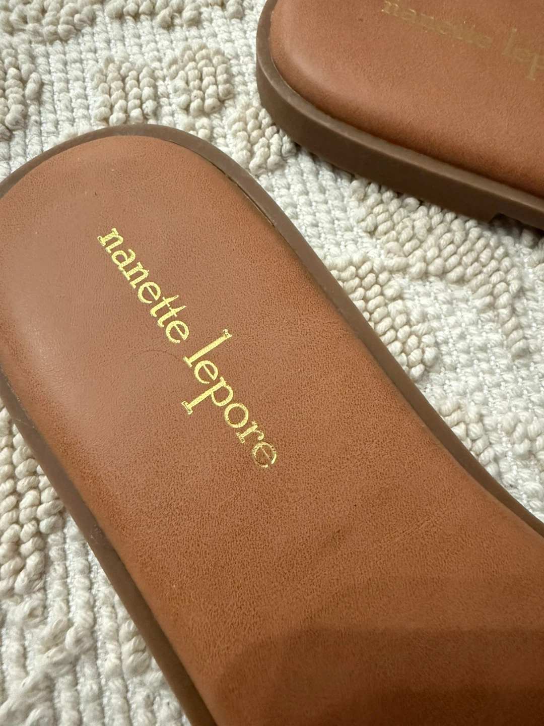 Nanette Lepore Beaded Lemon Slides Size 8.5 - photo 4