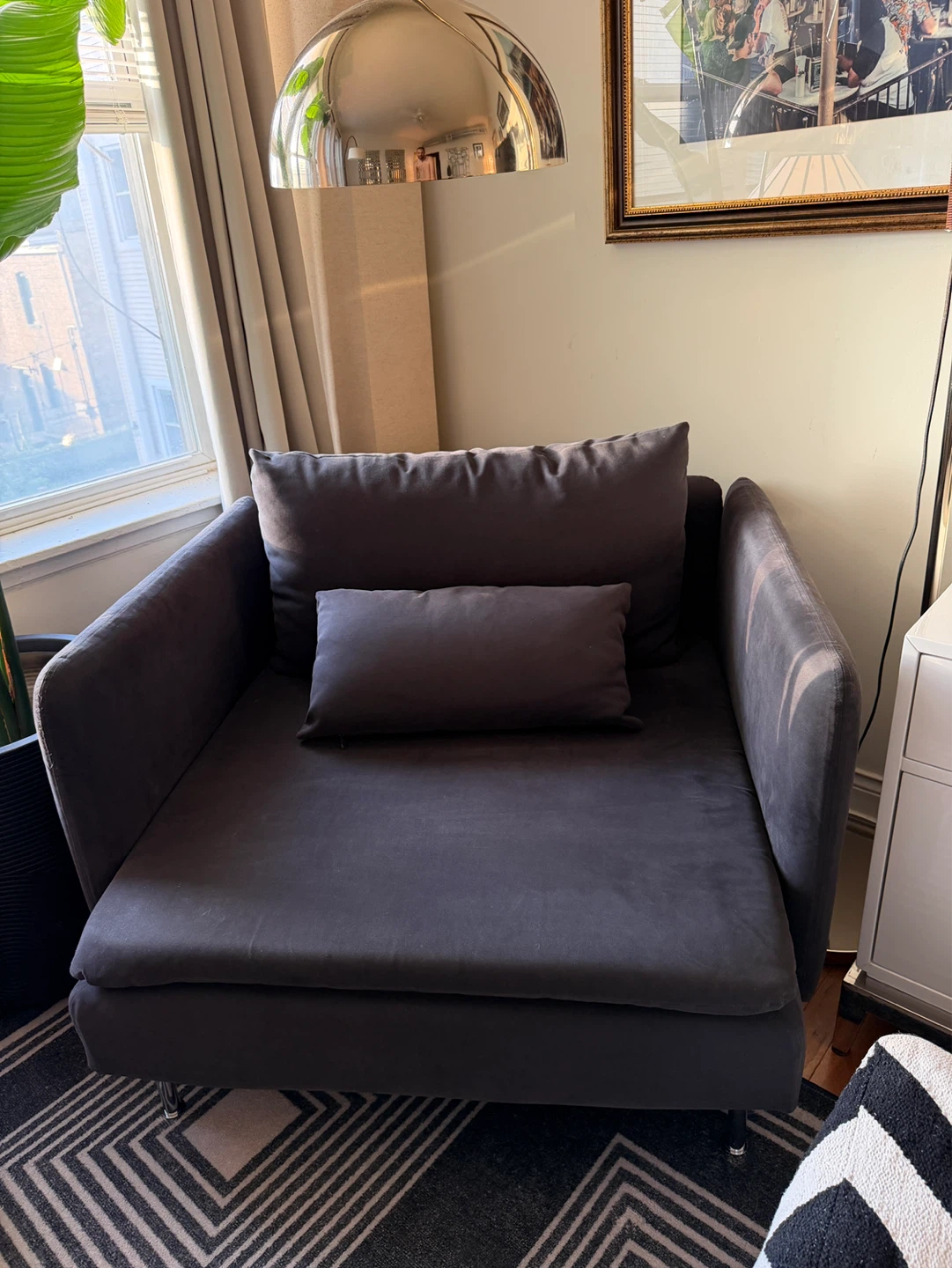 Pair of IKEA Soderhamn Arm Chairs - photo 5