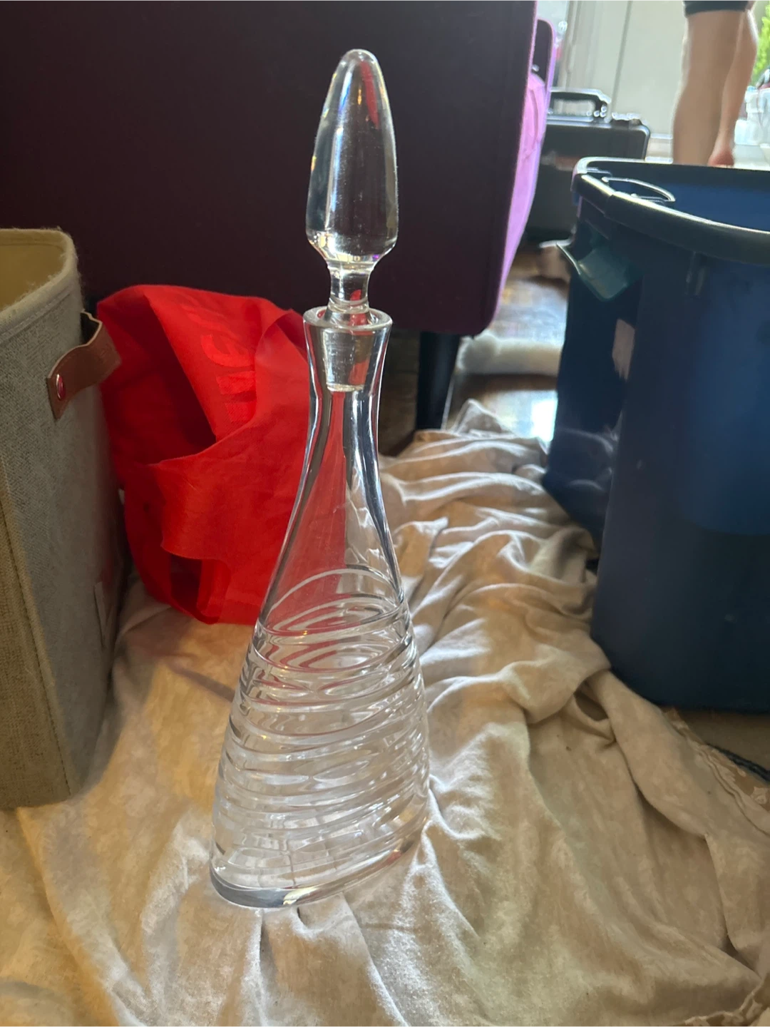 Crystal Decanter with Stopper - photo 2